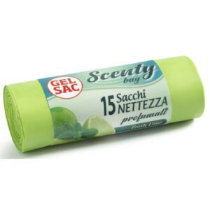 Sacchi Nettezza Verdi 52×58 CM Profumati