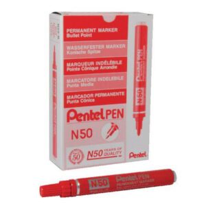 Marcatore Pentel N50 da 12 Pezzi – Vari Colori