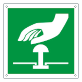 Cartello Pulsante di Emergenza