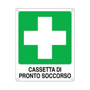 Cartello Cassetta Pronto Soccorso