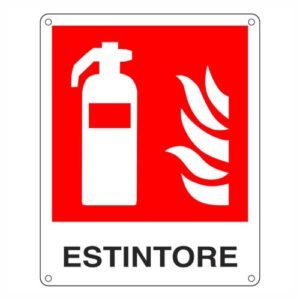 Cartello Estintore