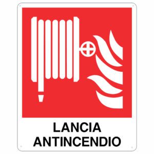 Cartello Lancia Antincendio