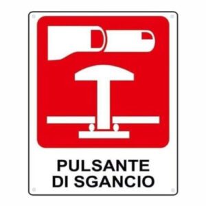 Cartello Pulsante di Sgancio